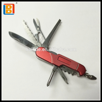 2017 New Design 11 In 1 Multi Function Lighter Swiss Proket Amry Knife