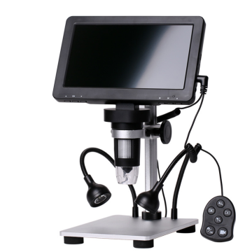 7'' Digital Microscope 1200X with 1080P Video and 12MP Camera - Electronic Video Microscope with LCD Screen and 32GB SD Card