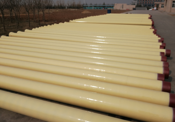 Ductile Iron Straight pipeline With PU coating