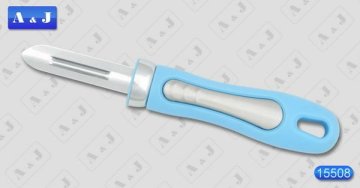 Kitchen Gadget Peeler with Blue Handle