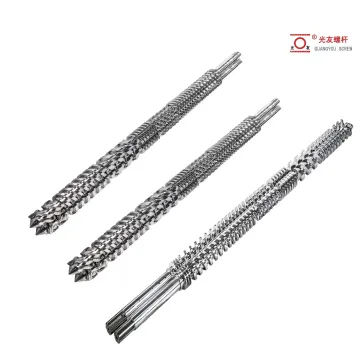 Mataas na katumpakan na kahanay na twin screw barrel para sa plastic extruder machine