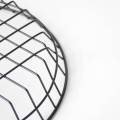 Black Oblong Metal Wire Basket