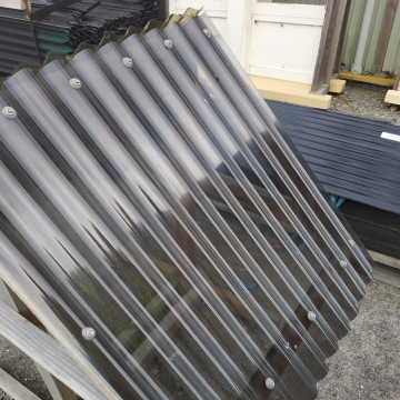 Polycarbonate Corrugated Plastic for Lightweight Roofing