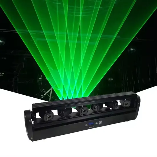 6 Eyes Beam Moving Head Laser Light: Perfect for Wedding and Party Lighting DJ Events