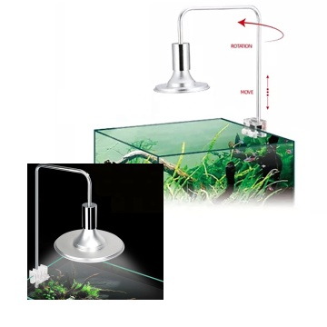 Full Spectrum LED Aquarium Light - TS-20W Model for Plant and Fish Tanks