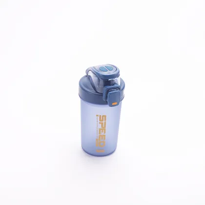 500ml water bottle with straw bottle sport cup with lid and straw colorful plastic PP bottles
