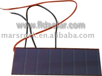 Amorphous silicon 3.6V dim light solar panel