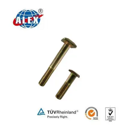 Square Head Bolts High tensile, Railway parts supplier Square Head Bolts, Railroad parts Square Head Bolts