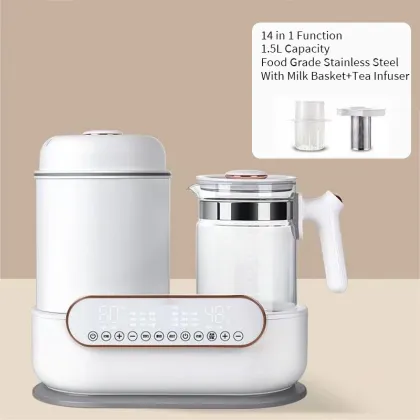 Liquid Constant Temperature Dual Bottle Warm Milk Device for Milk Bottle Disinfection and Insulation