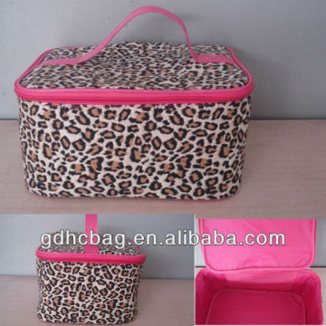 2013 Autumn Lady's First Choice Mature PU/Clear PVC Makeup bag,cosmetic case