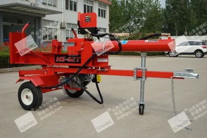 Hot Selling 50 Ton Gasoline Driven 15 HP Wood Log Splitter