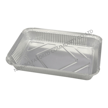 Bak van aluminiumfolie 4LB langwerpig pan-gezoomd