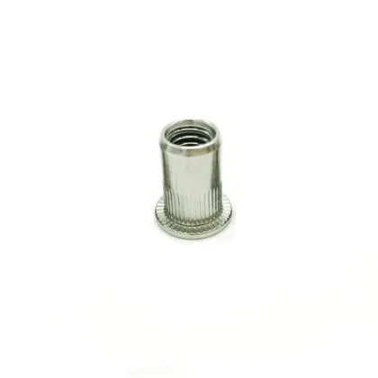 304 Stainless Steel Pull Rivet Nuts: Vertical Rivet Nuts with Flat Head