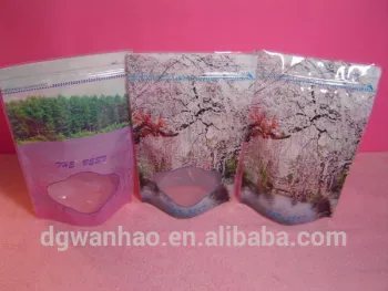 Custom Stand Up plastic packaging bag