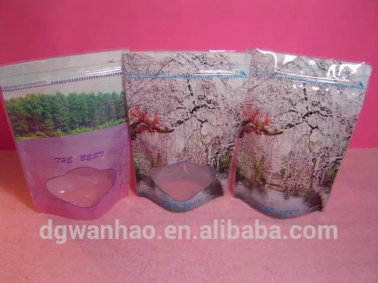 Custom Stand Up plastic packaging bag