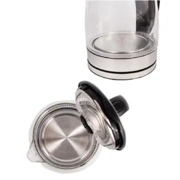 Glass Stainless Steel Electric Kettle