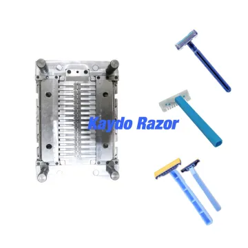 disposable mens shaving kit razor blade making mold/mould