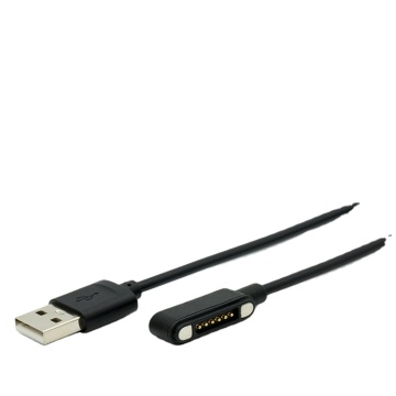 Smart Watch 4.0mm 2pin/4pin için özelleştirilmiş USB Manyetik Pogo Pin Şarj Cihazı