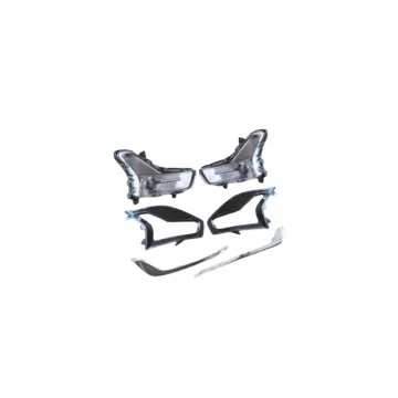 Auto Fog Lamp Car Led Fog Light Fog Lamp Combination Frame Foglight Covers For Ford Mondeo/fusion 2019