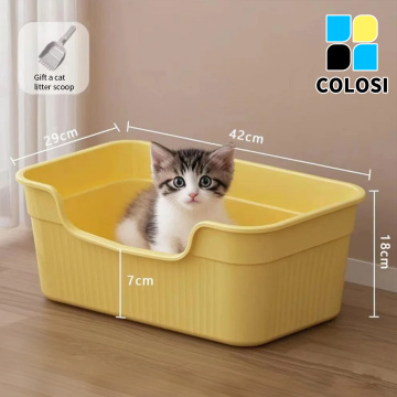 Home Small Kitten Anti-Splash Litter Box