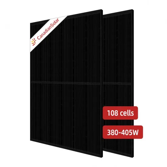 All Black Solar Panels 380W-405W for Camping Cars and Home Roofs