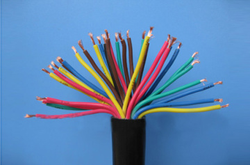 Copper Conductor Pvc / Xlpe Insulated Pvc Sheathed Copper Tape Screened Control Cable