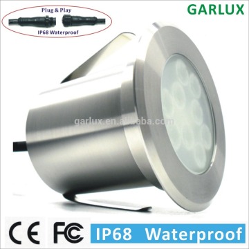 12v 18w led light recessed underwater light ip68 waterproof pool light