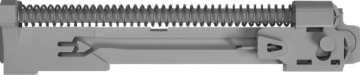 Hidden push open mechanism