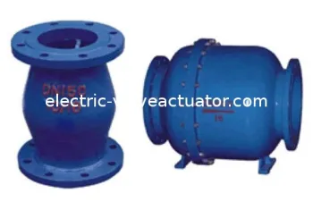 Hq1145x Micro Rseistance Stainless Steel Ball Check Valve For Sewage's Pipeline System