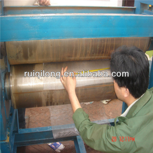 Air Filter Expanded Metal Mesh Flattening Machine