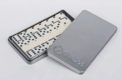 Double Six  Plastic Melamine Domino