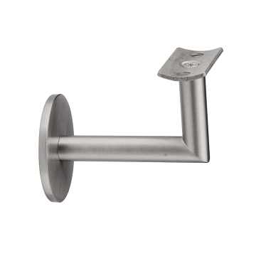 Brushed Nickel Stair Steel Handrail Bracket