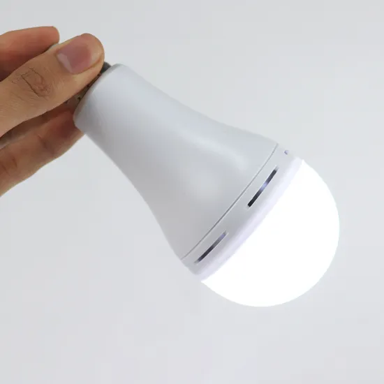 Rechargeable LED Emergency Bulb for Power Outage - Camping & Outdoor Activities (9W/12W, 1400LX, E27, 8500K)