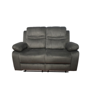 Modern Simple Velvet Loveseat Recliner