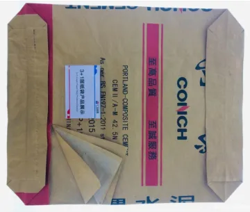 3+1 layer kraft paper cement bag