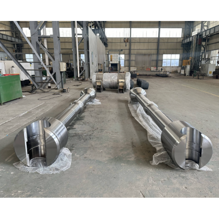 Bộ phận gia công rèn trục OEM 34CrNiMo6 Trục chính xác