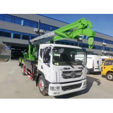 Dongfeng 4x2 telescopic aerial platform truck