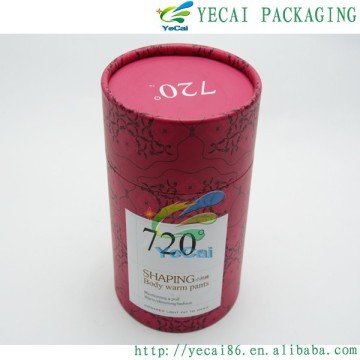 Big sizes Clothing box cylinder pants packaging box elegant
 Best quality paper tube for pants packaging  