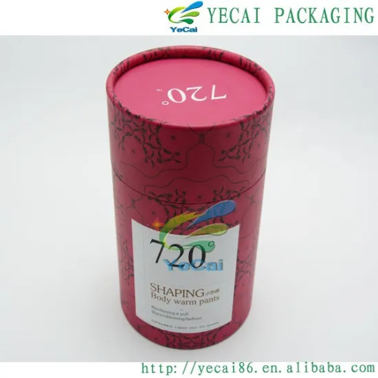 Big sizes Clothing box cylinder pants packaging box elegant
 Best quality paper tube for pants packaging  