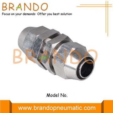 Bulkhead Union Quick Twist Brass Pneumatic Hose Fitting