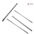 Haitian Nitrided Replacable Alloy Auto-Feed Injection Molding Screw at Barrel