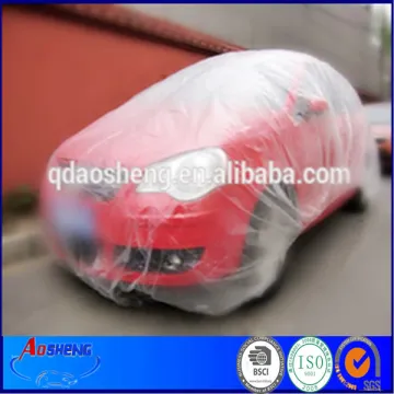 PE disposable car body cling film cover
