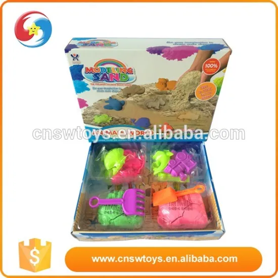 New style top quality Color sand art diy toy beach slime toy