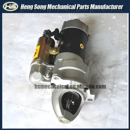6BD1 starting motor Hitachi EX200-2 3 5 excavator motors