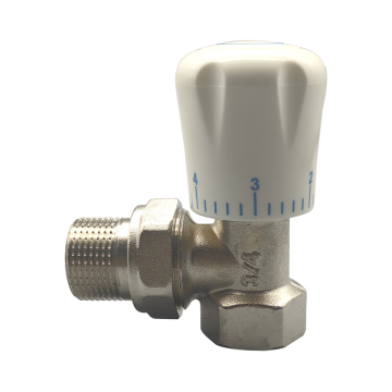 1/2''-1'' Inch Angular Thermostatic Radiator Valve - Temperature Control
