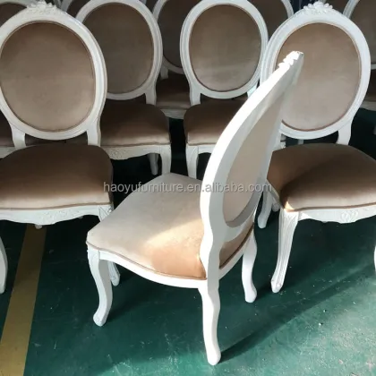 Louis XV Style White Chair