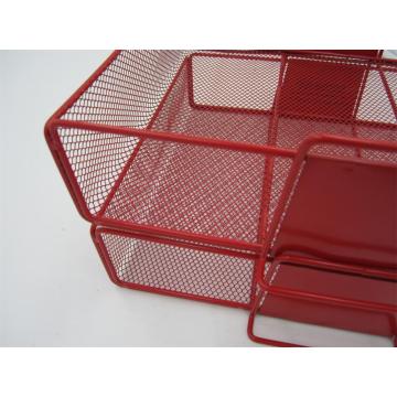 Desk Organizer in Red