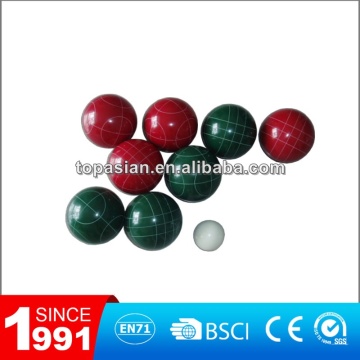 Resin boules petanque bocce set