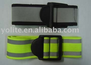 Reflective velcro armband, Reflective elastic armband