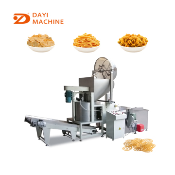 Electric and Gas Commercial Stainless Steel Continuous Fryer Machine